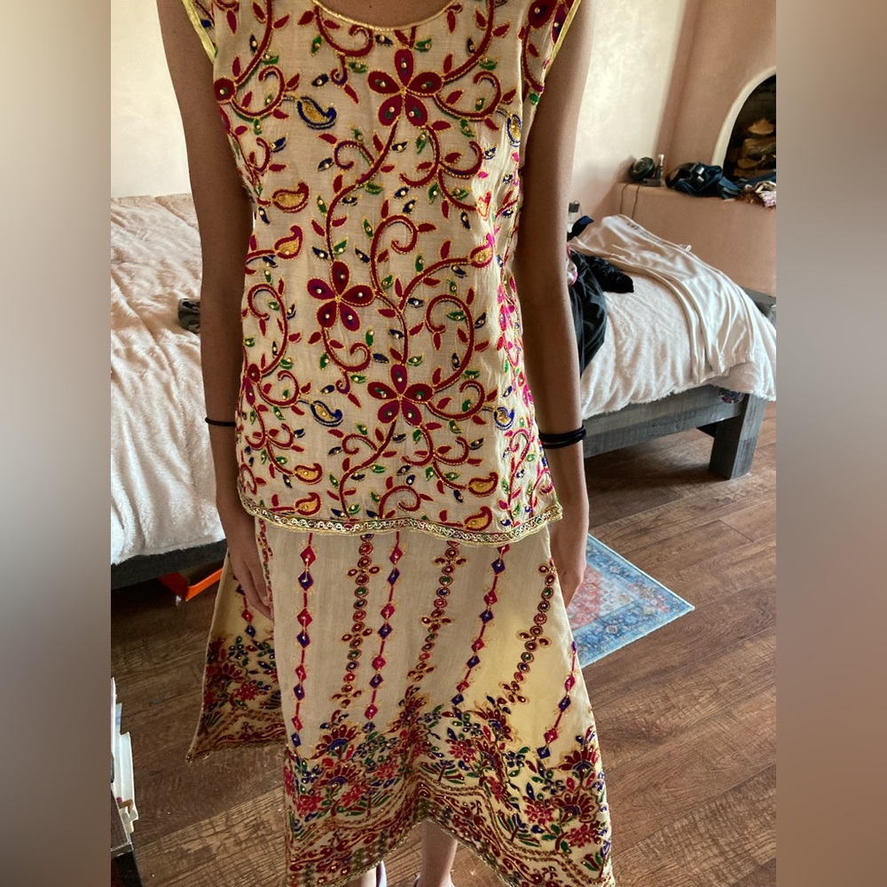 💖 Girls' Bollywood Lehenga – Size 24 (7/8 Years) 💖